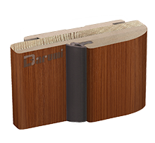 Телескопічна дверна коробка з ущільнювачем