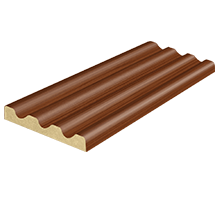 Лиштва з каннелюрами